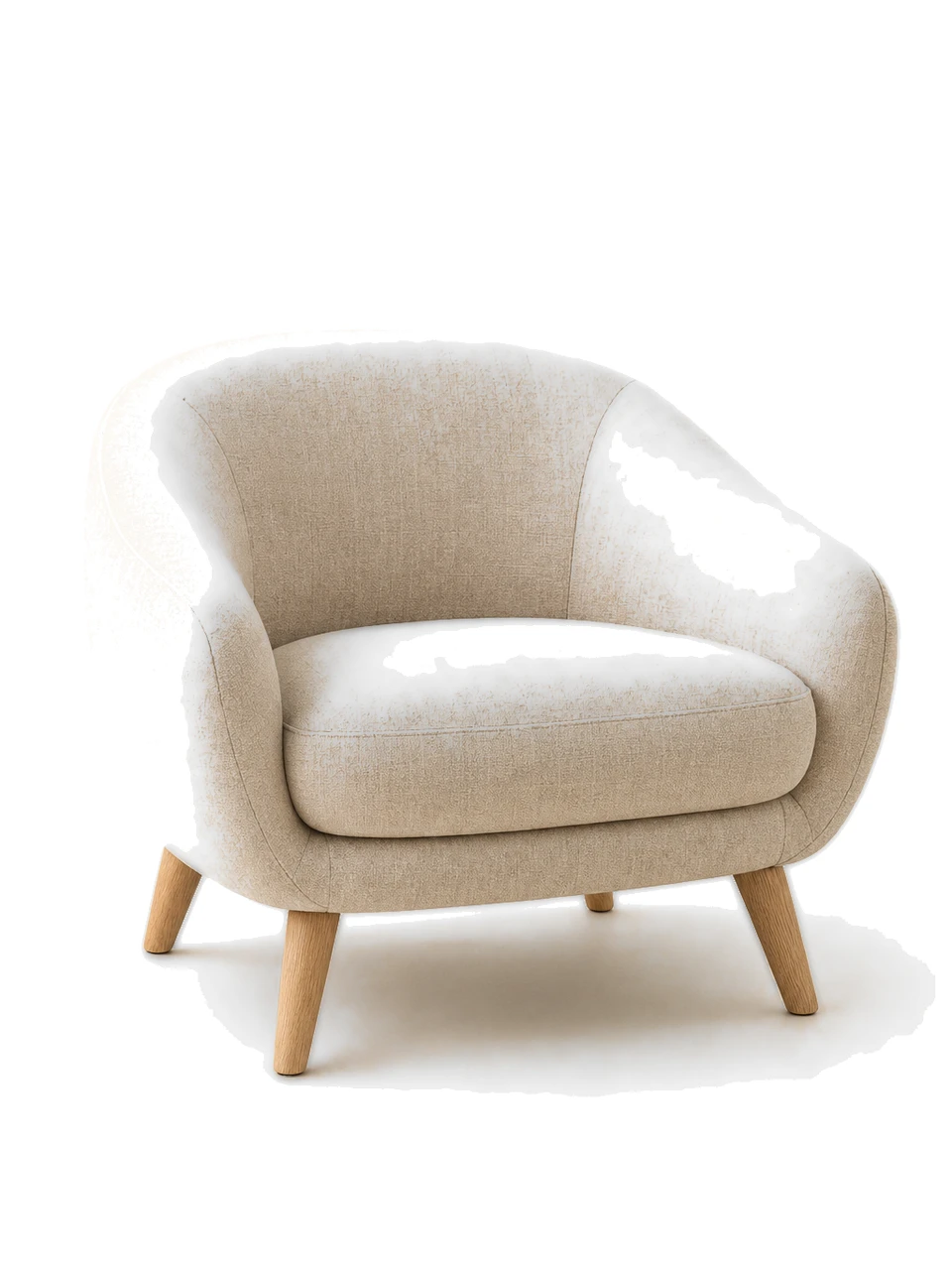 مقعد استرخاء من الكتان