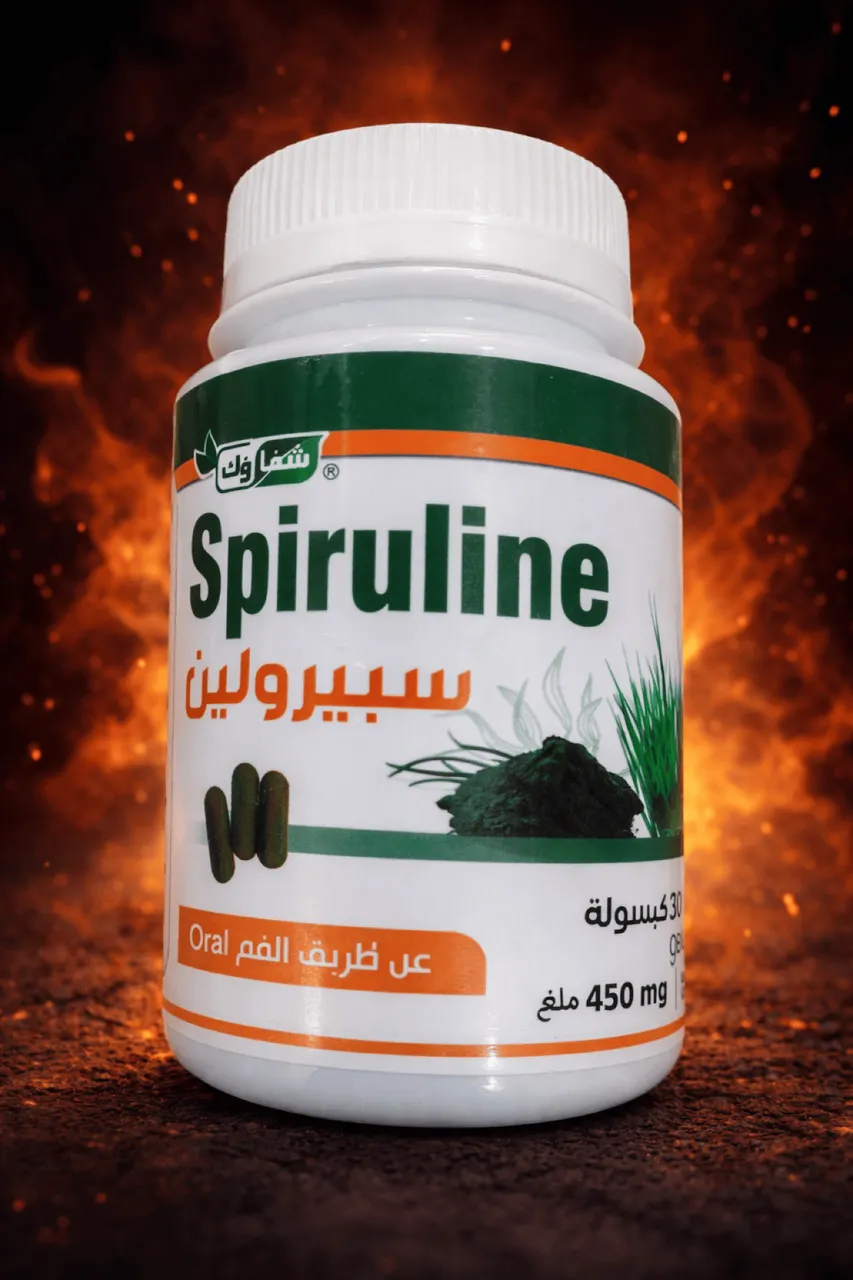 مكمل سبيرولينا رفع مناعة
