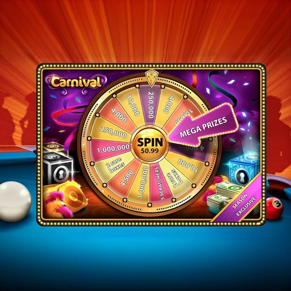 8Ball Golden Spin