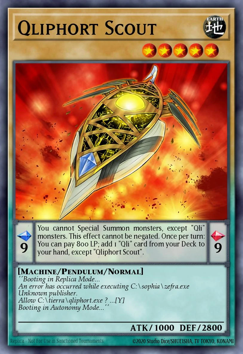 Qliphort Scout - PEVO-EN057 - Super Rare - 1st Edition