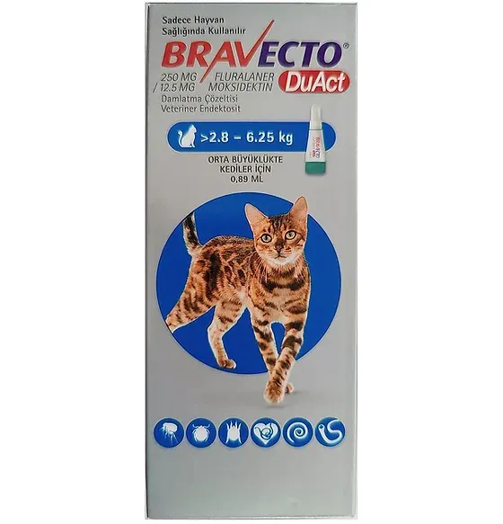 Bravecto duact cat 250 mg 
