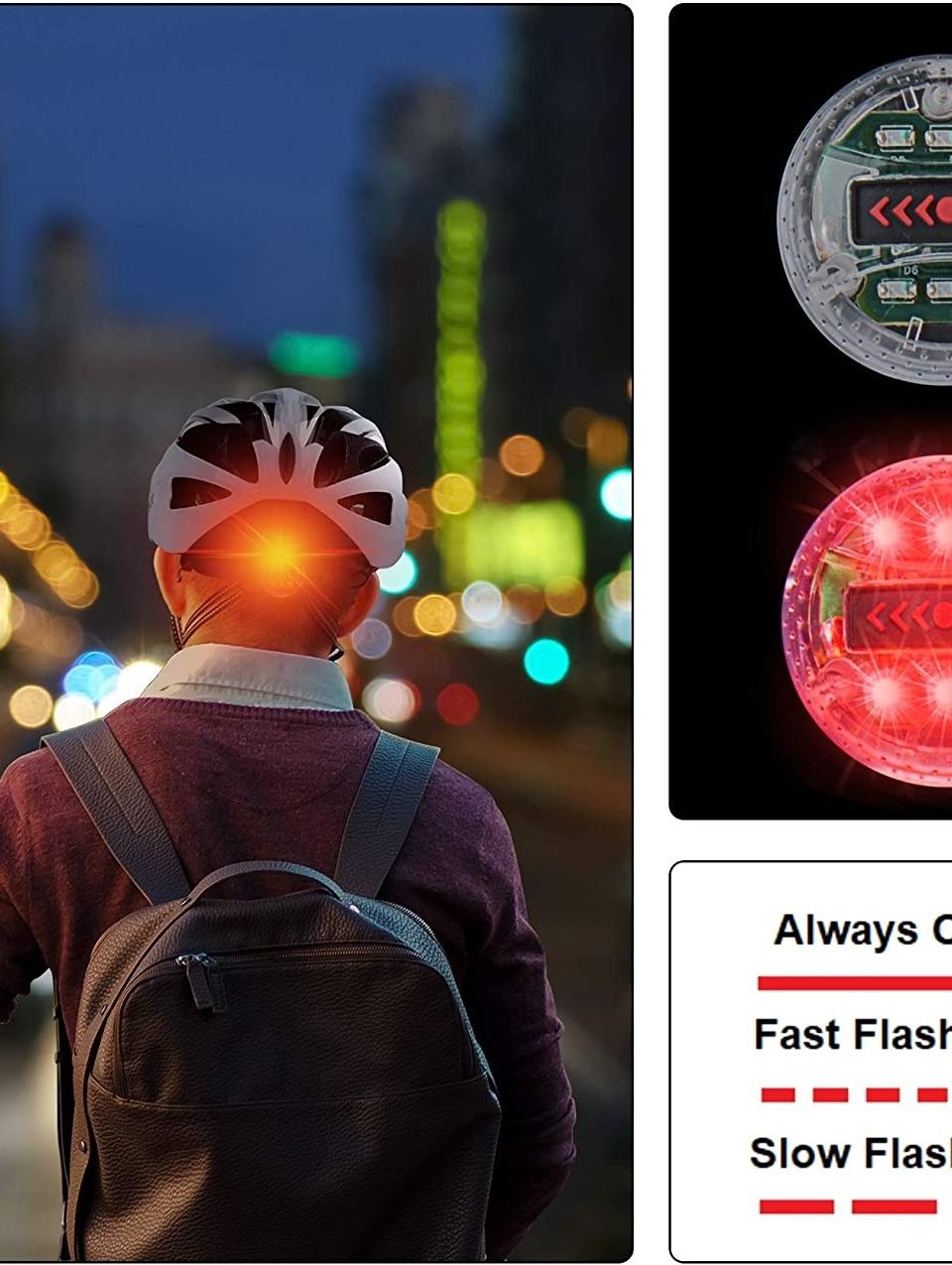 خوذة الدراجة TOONEV للكبار من الرجال والنساء ، تأتي مع ضوء LED  خفيف الوزن قابل للفصل ، مقاس قابل للتعديل من 54 إلى 62 سم