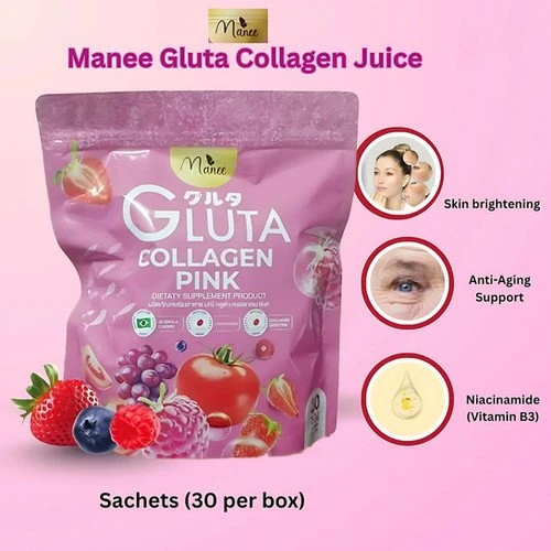 Manee Gluta Collagen Pink 30s