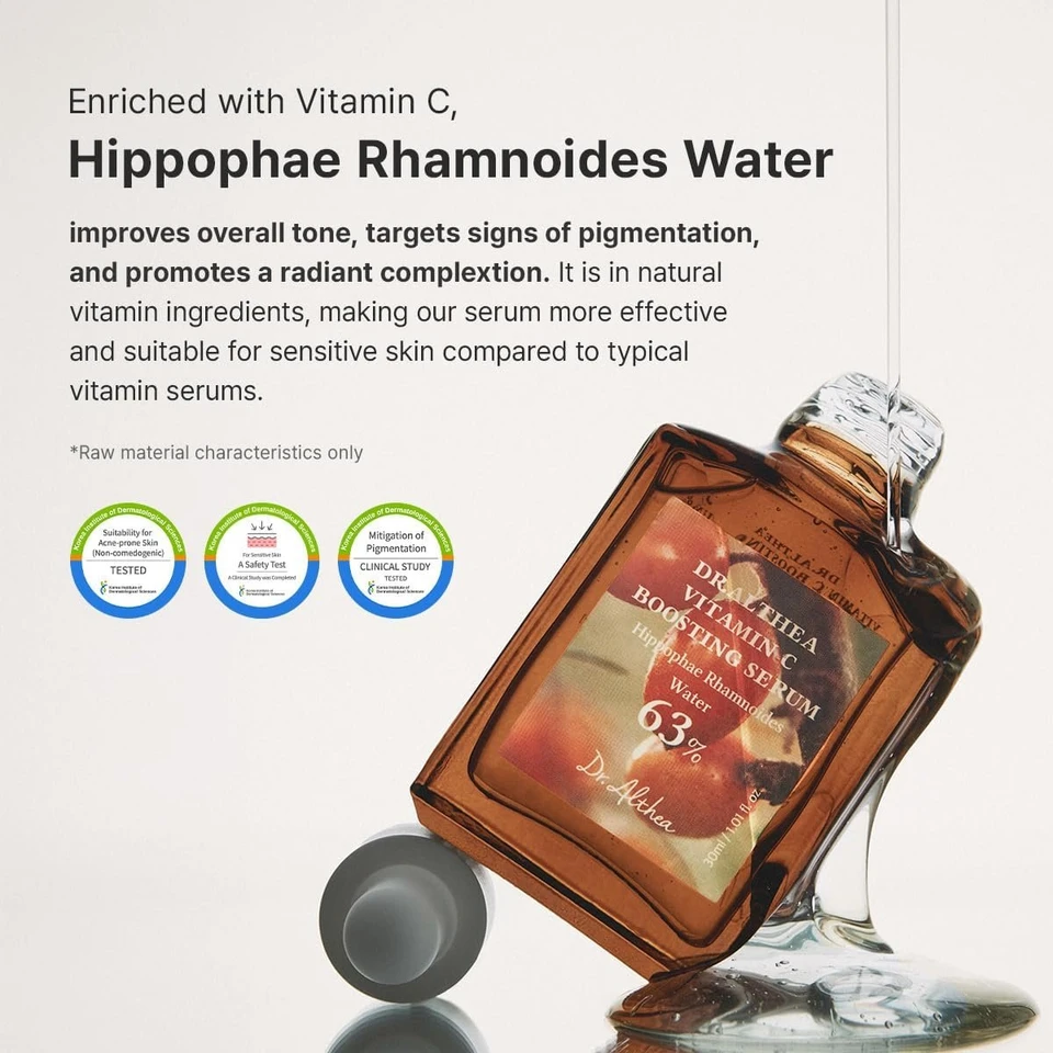 Dr.Althea Vitamin C Boosting Serum | Daily Vitamin Serum with TRANEXAMIC ACID for All Skin Types | Helps Remove Dark Spots & Uneven Skin Tone | Korean Vegan Skincare