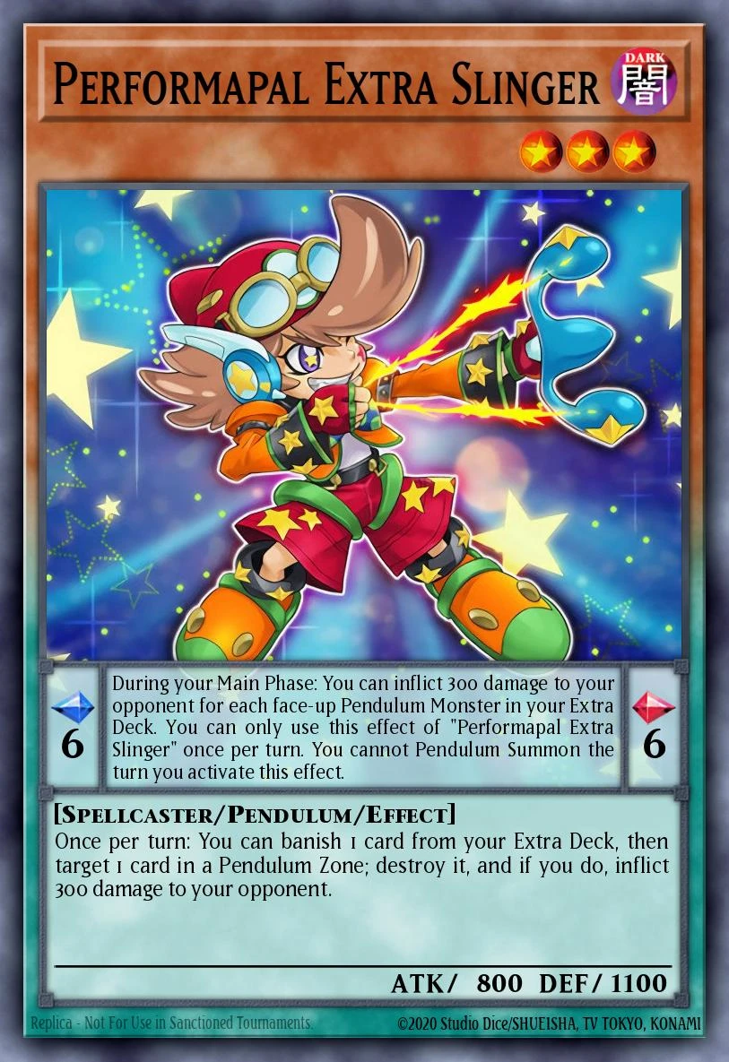 Performapal Extra Slinger - TDIL-EN003 - Common - 1st Edition