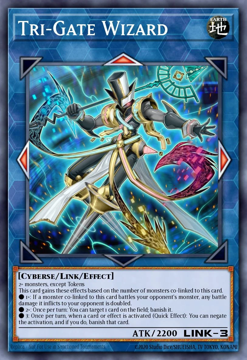 Tri-Gate Wizard - CRBR-EN050 - Rare - 1st Edition