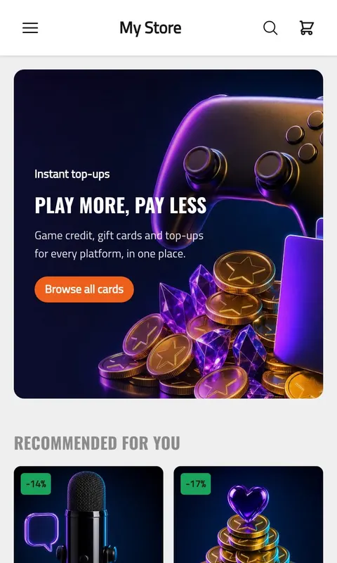 Miftah - Gaming store template