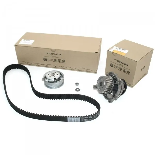 Timing Belt Kit with Water Pump 1.6 Petrol Original VW Audi Timing Belt Change 06A198119D