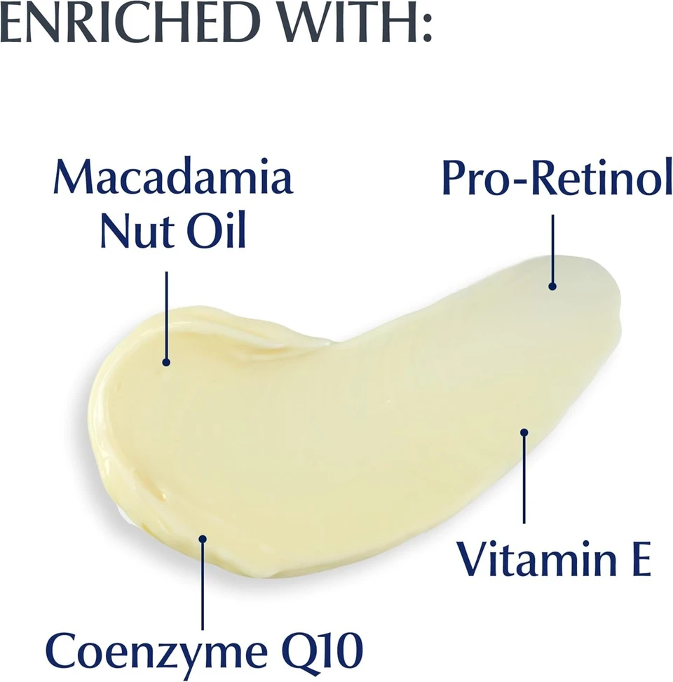 Eucerin, Face, Q10 Revitalize, Night Cream, Fragrance Free 48g