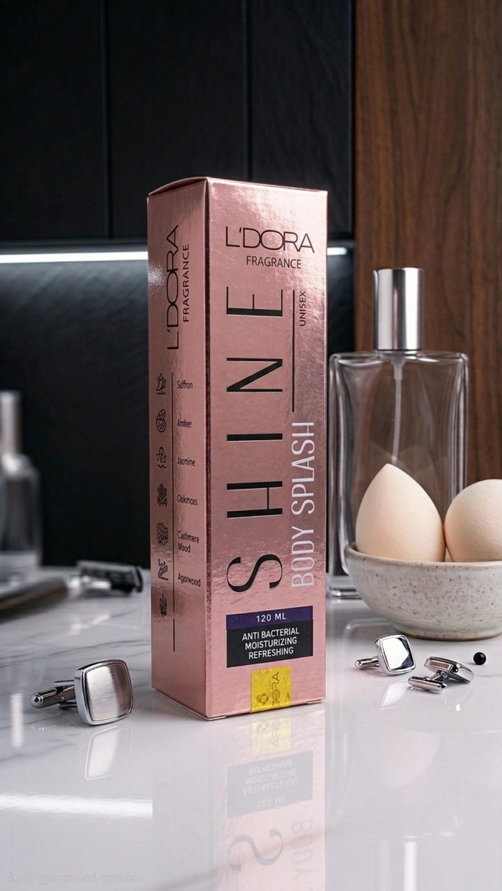 معطر الجسم SHINE لكلا الجنسين من ليدورا- L'DORA Shine Body Splash For Unisex