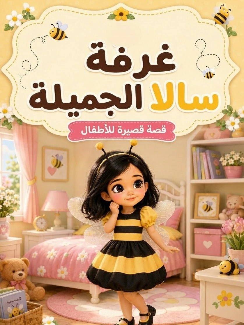 📚 الكتاب الرابع :غرفة سالا الجميلة من سلسلة عادات سالا اليومية 