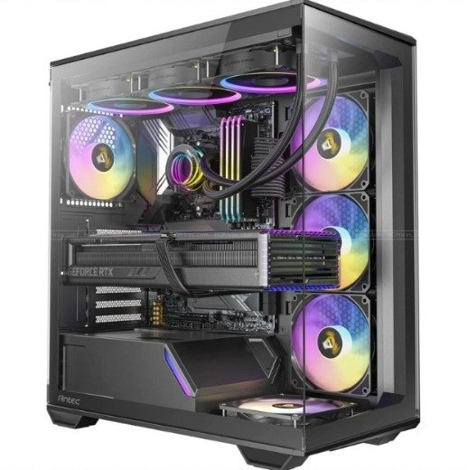 Xander Velox Flow e-ATX Medium Case, Front Mesh, Side Glass Zigmatec Aqua v Air Arctic Medium Case Silverstone Sita H1 Medium Case Antique ax61 elite medium gaming case + Antique atom b650 power supplyAntik C3 Medium Case RGB