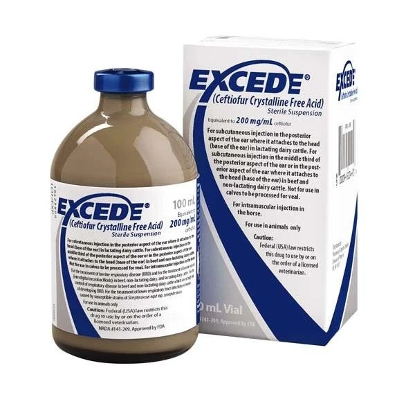 Excede 100 ml - مضاد حيوي بيطري سيفتيوفور مميز