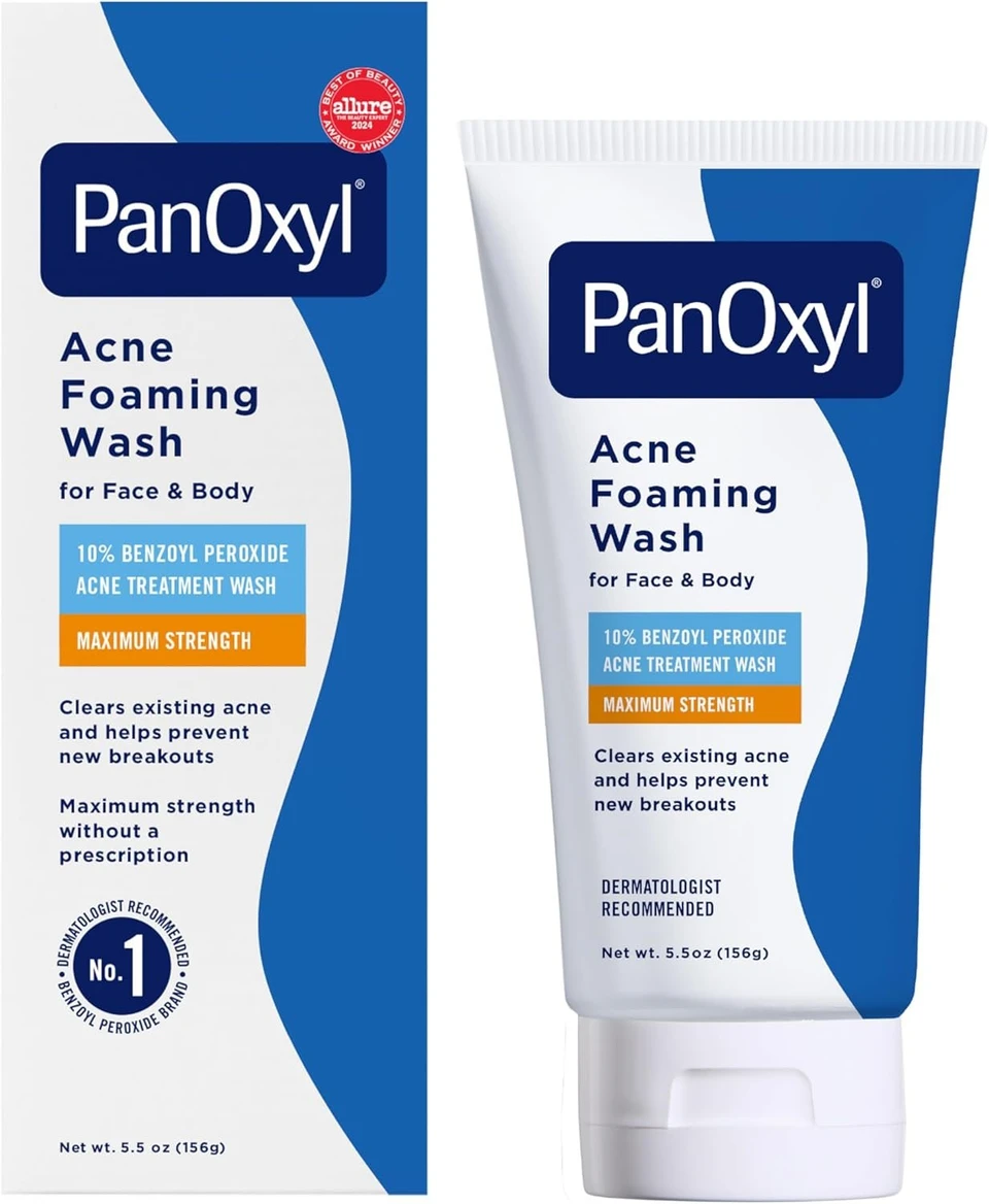 PanOxyl Acne Foaming Wash Benzoyl Peroxide 10% 156g