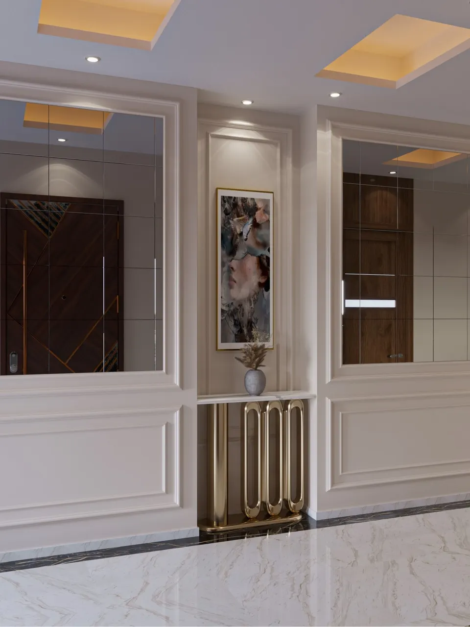 تصميم ثلاثي الابعاد نيوكلاسيك