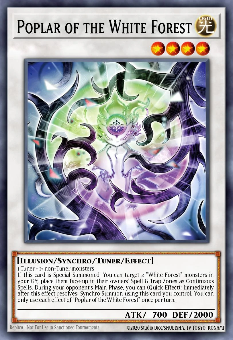 Poplar of the White Forest - ALIN-EN041 - Super Rare - 1st Edition
