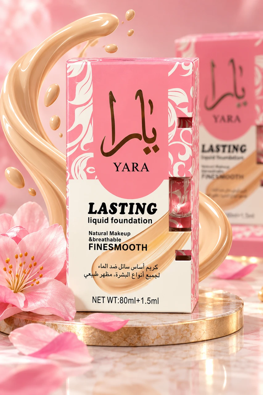 كريم خافي عيوب يارا مع سيروم للتجعيد 