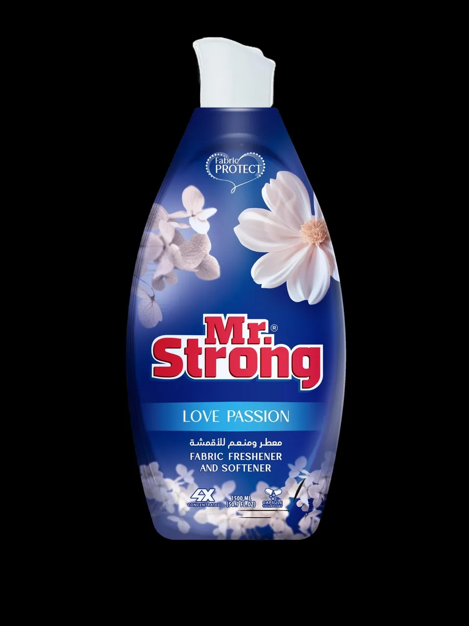 مستر سترونج منعم اقمشة 1.5 لتر ابيض