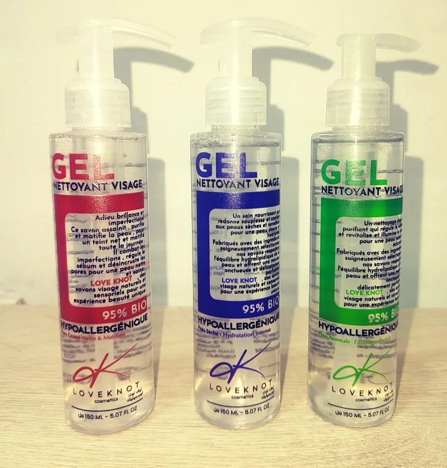 جل تنظيف بشرة مختلطة