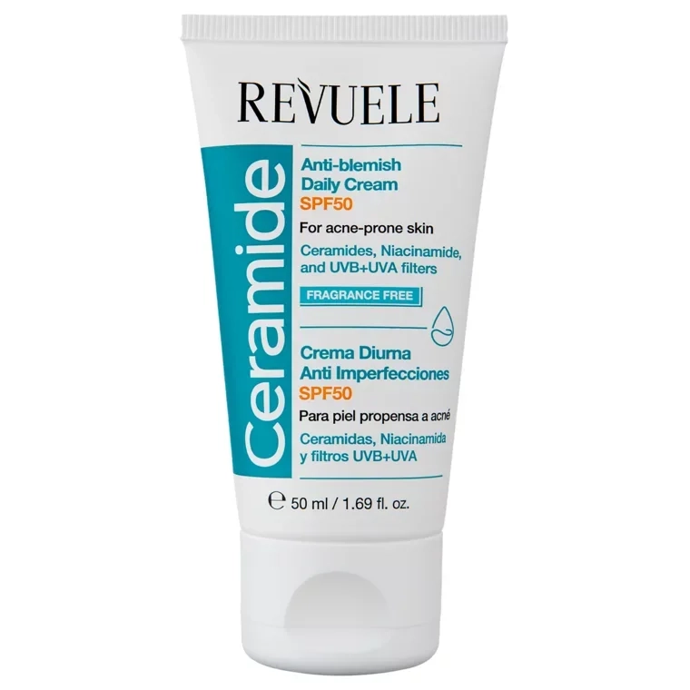 Revuele anti-blemish spf50 cream