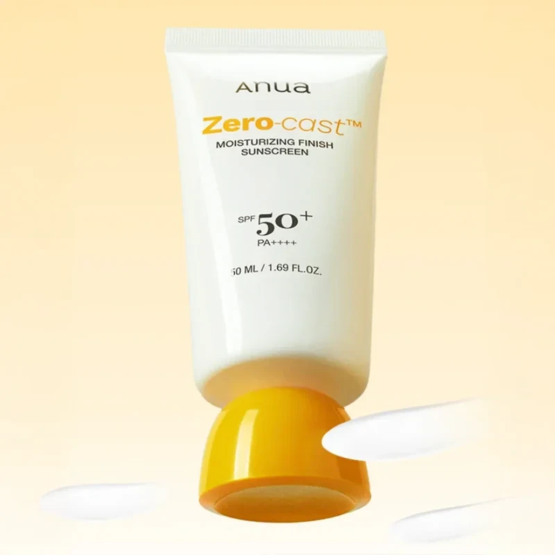 Anua Zero-Cast Moisturizing Finish Sunscreen SPF 50 50ml