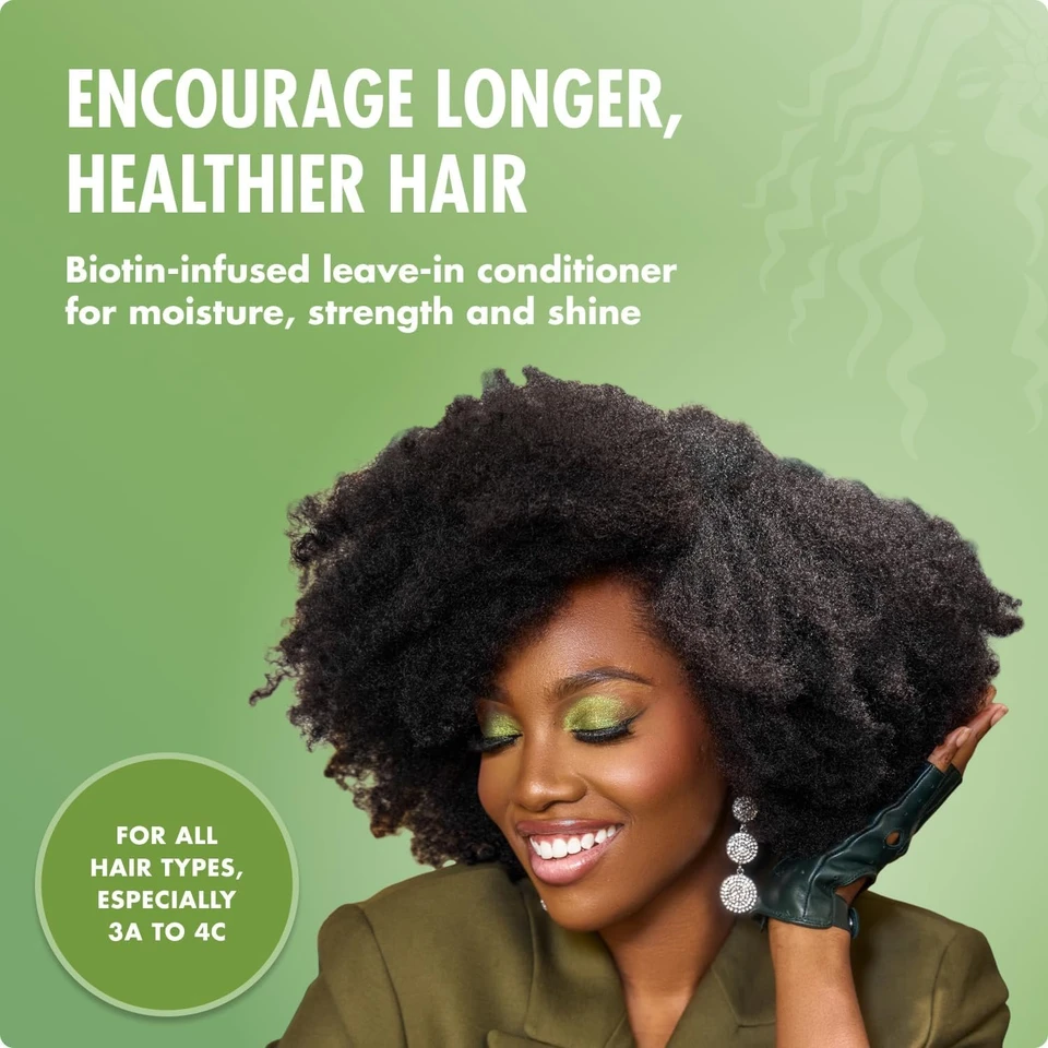 Mielle Organics Rosemary Mint Strengthening Leave-In Conditioner, Supports Hair Strength, Smooth Conditioner for Dry and Crinkled Hair, Weightless Hair Treatment 355ml