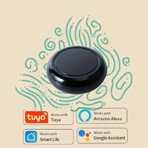 نسق ريموت ذكي Wi-Fi بالأشعة تحت الحمراء | متوافق مع Tuya Smart وSmart Life
