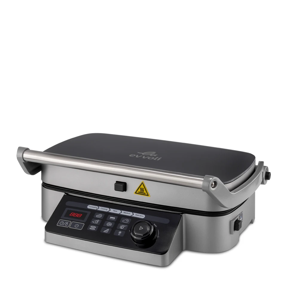 كابسة صاج وشواية كهربائية Evvoli موديل EVKA-CGR2100B