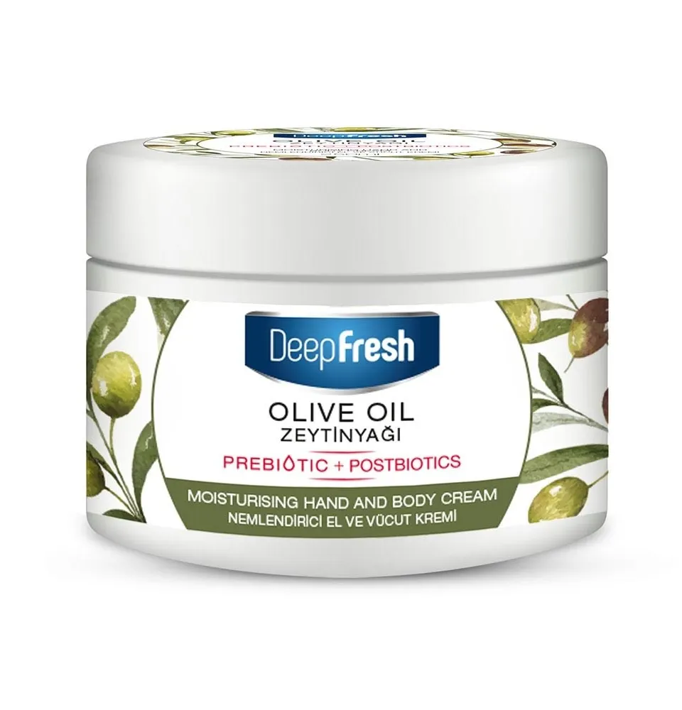 كريم ترطيب اليدين والجسم بالبروبيوتيك زيت الزيتون (250 مل)