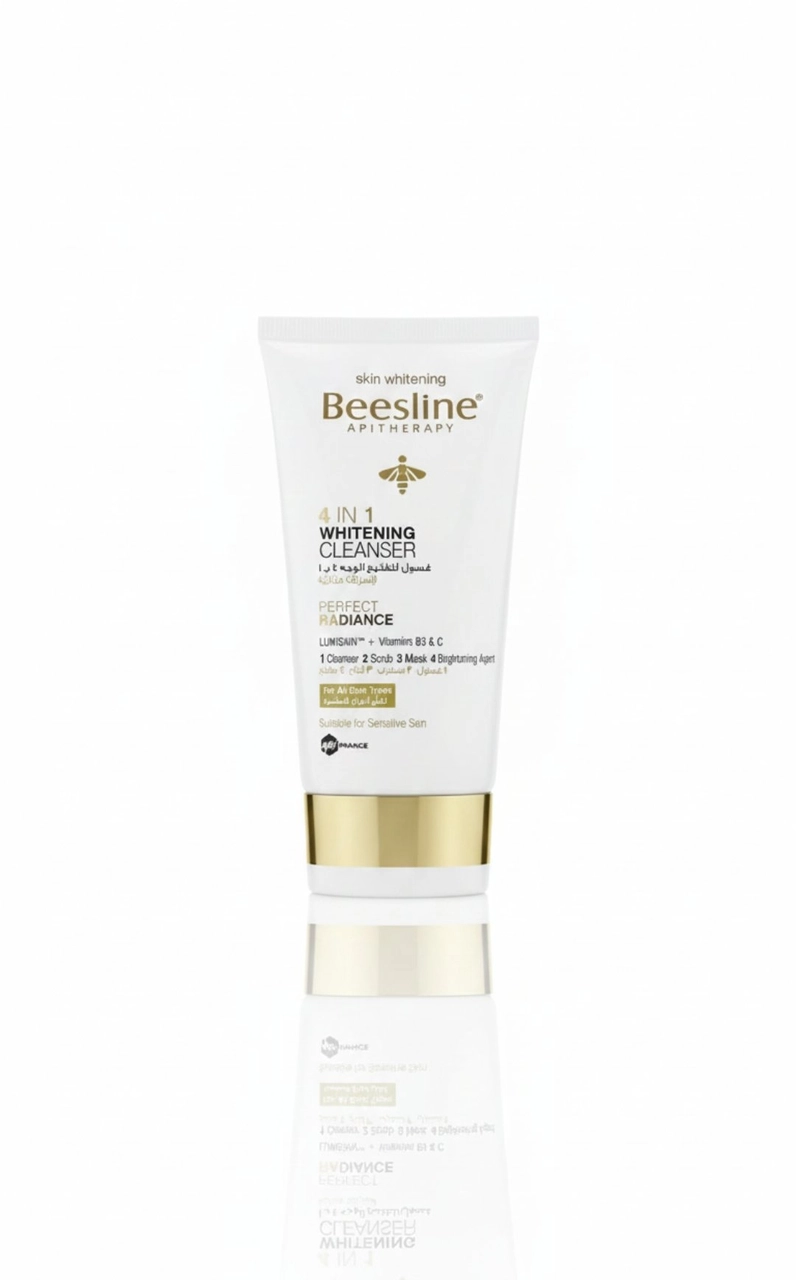 غسول تفتيح متعدد الاستخدامات 4 في1 Beesline 4 in 1 Whitening Cleanser