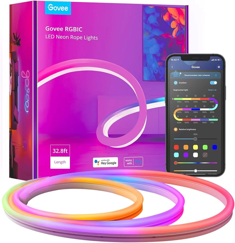 Govee RGBIC LED Neon Rope Light