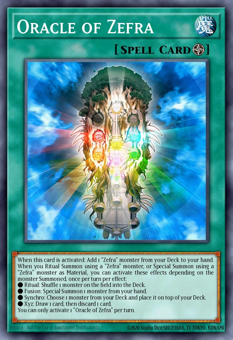 Oracle of Zefra - PEVO-EN050 - Super Rare - 1st Edition