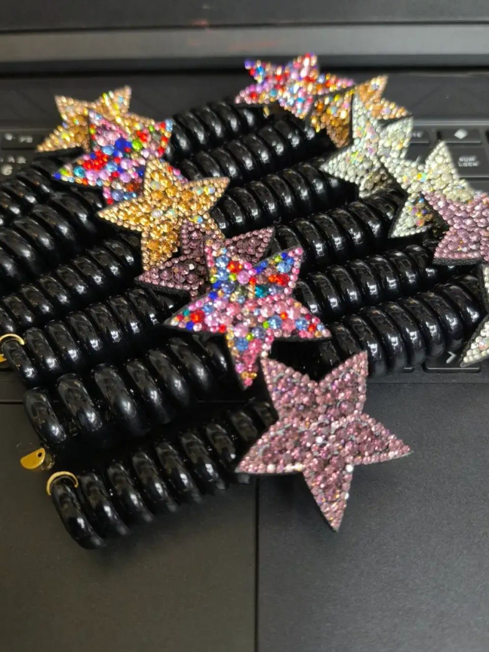 ترند ربطات النجمة الحلزونية الكيوت قطعة مفردة 🌟👧