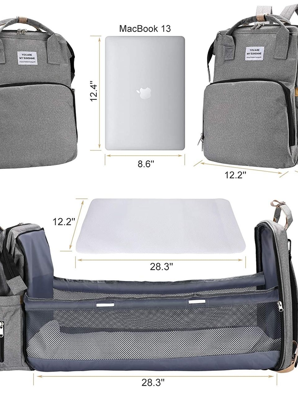 حقيبة وسرير للطفل