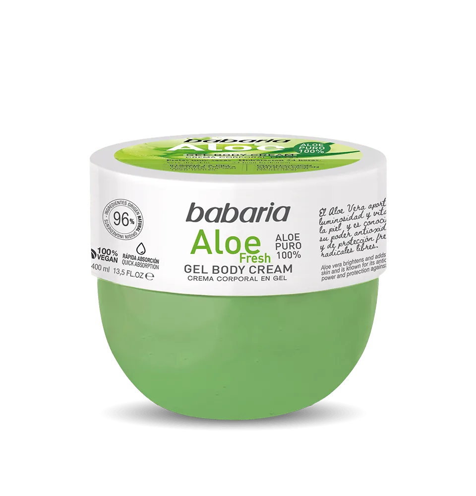 باباريا كريم جل الصبار المنعش للجسم 400 مل