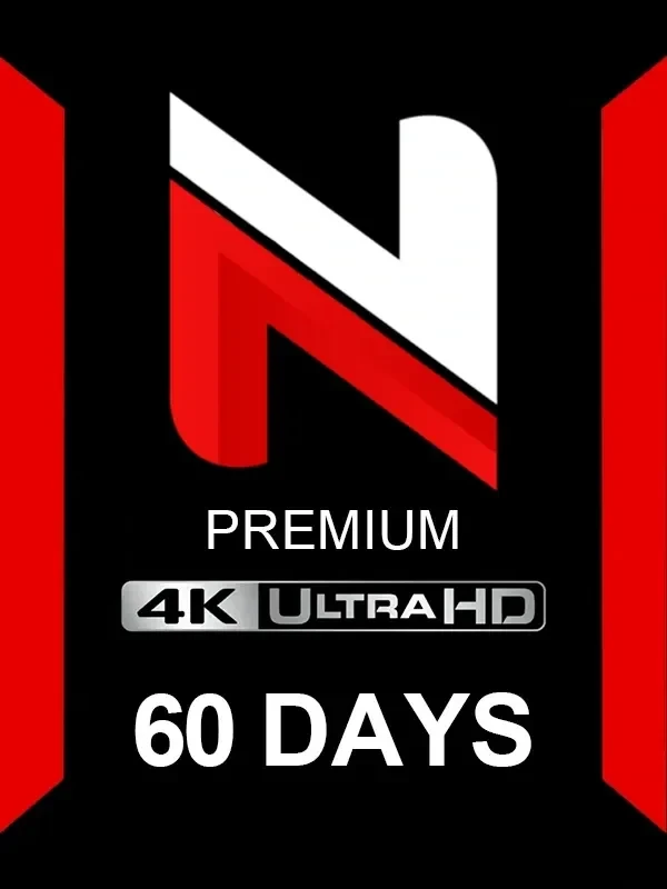 نتفليكس بريميوم بدقة 4K UHD - شهران - حساب مشترك