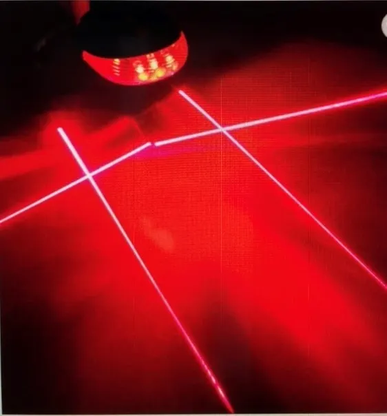 ضوء ليزر خلفى