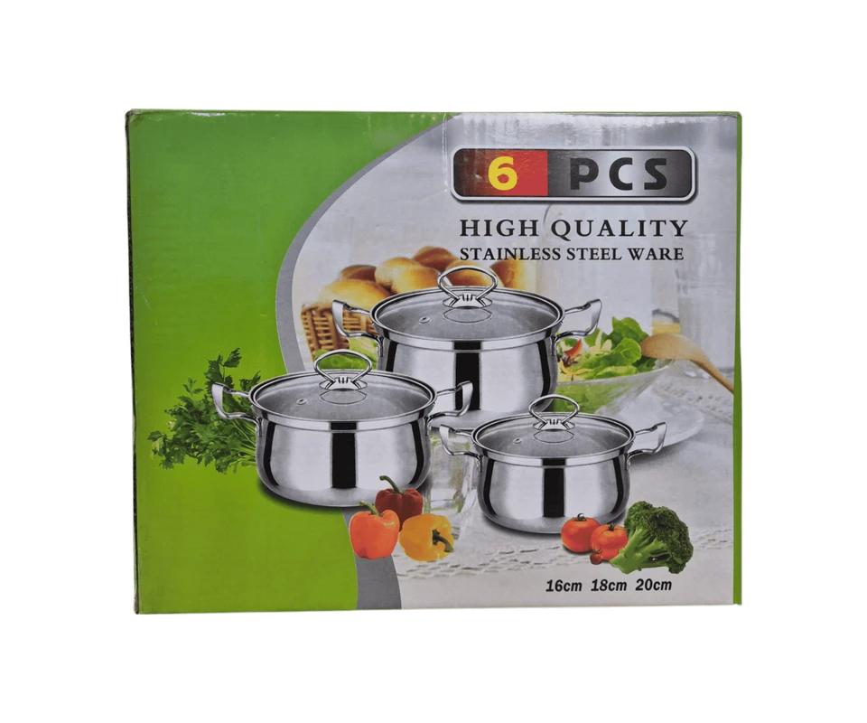 High-quality 3-piece stainless steel wall set