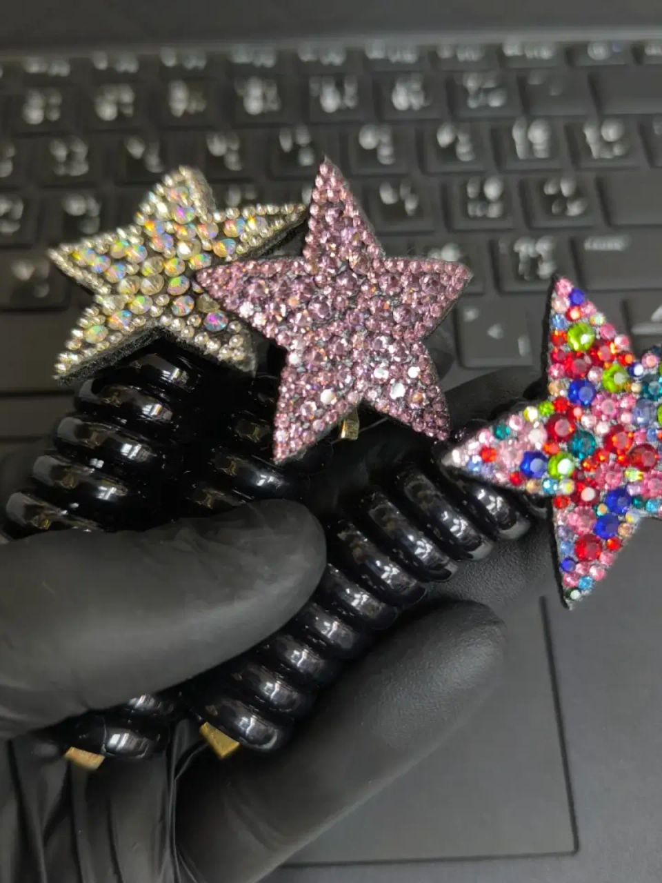 ترند ربطات النجمة الحلزونية الكيوت قطعة مفردة 🌟👧