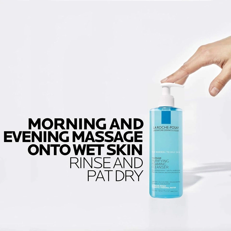 La Roche-Posay Toleriane Face Wash Cleanser 400ml