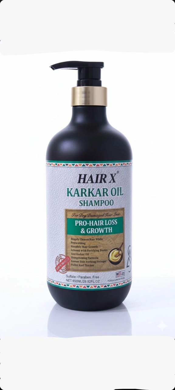 شامبو هير إكس بزيت الكركار Hair X Karkar Shampoo