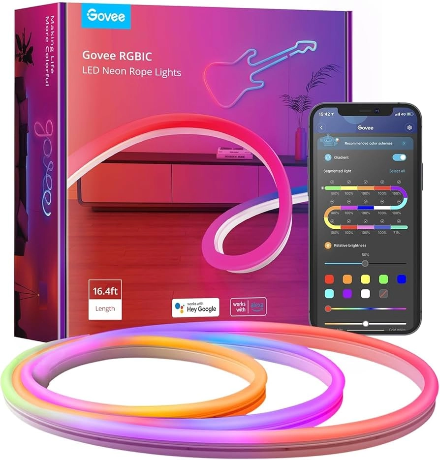 Govee RGBIC LED Neon Rope Light