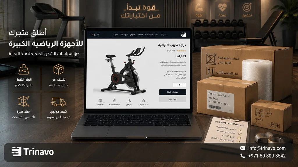 Online sports equipment store