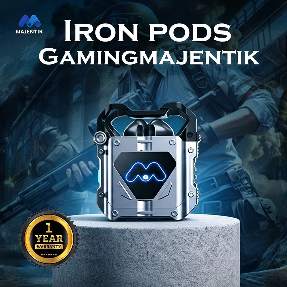 " سماعة جيمنج ايرون - Iron pods"