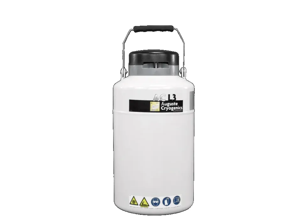  10 Liter Auguste Cryogenics - Artificial insemination containers