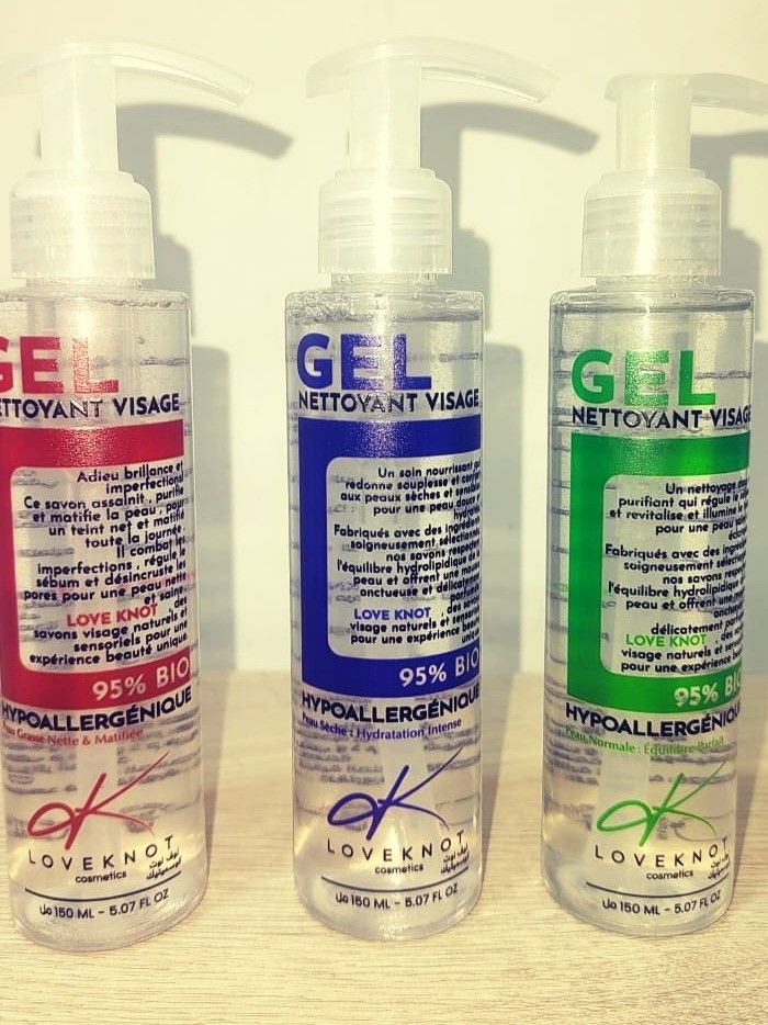 جل تنظيف وجه بشرة دهنية