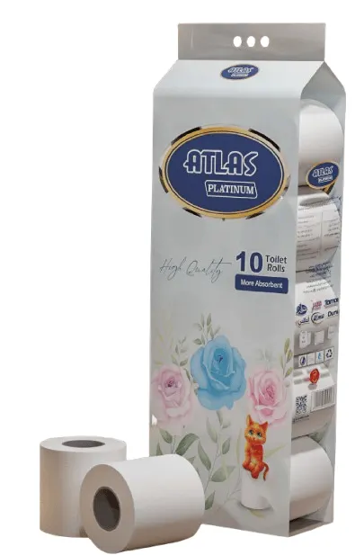 اطلس تواليت رول  10 رول طبقتين
