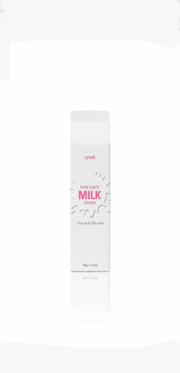 كريم تفتيح فوري وترطيبPrreti Pure White Milk Cream