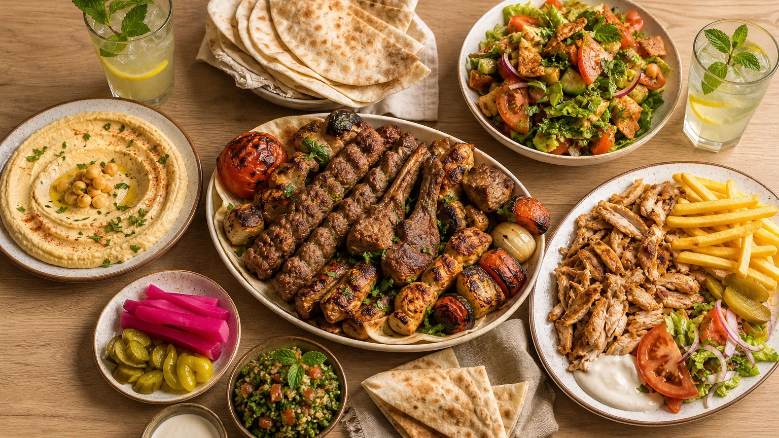 الطلب لعزومة: كم تحتاج من الطعام؟