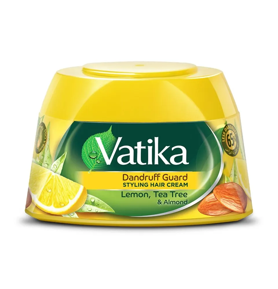 فاتيكا كريم تصفيف الشعر ليمون، شاي، لوز  140 مل